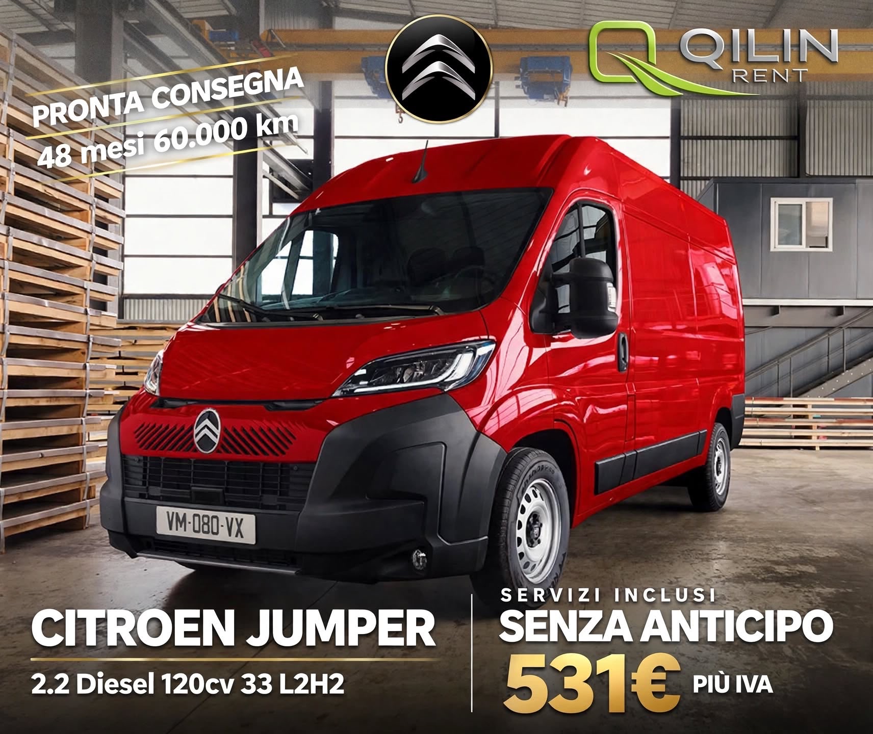 Offerta Qilin Rent 18